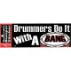 Bumper Sticker Drummers